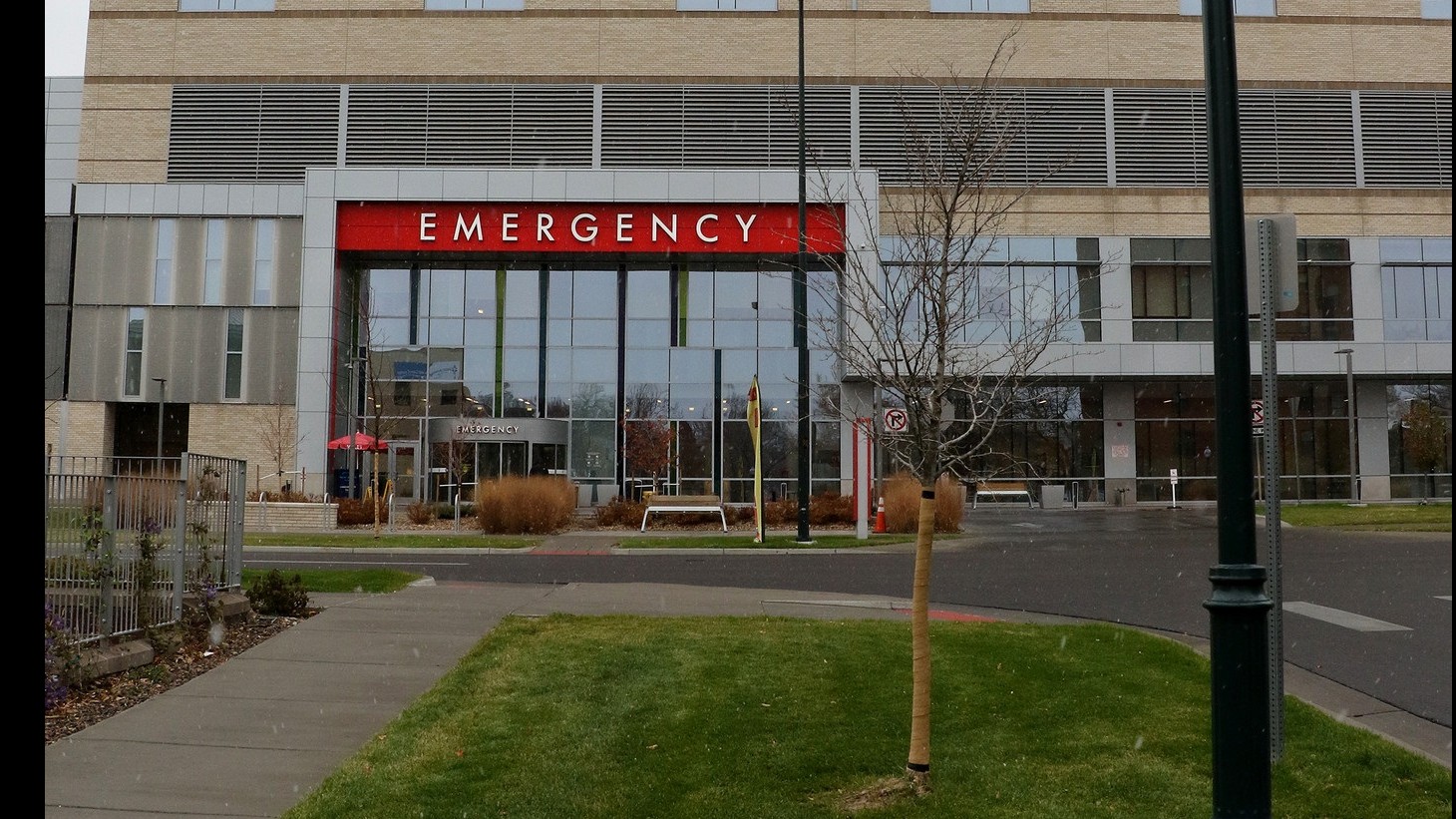 exterior of emergency department